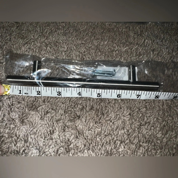NWT 6 Pack 8" Stainless Steel Cabinet Handles - Picture 3 of 6